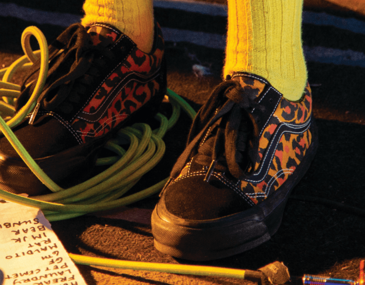 vans leopard